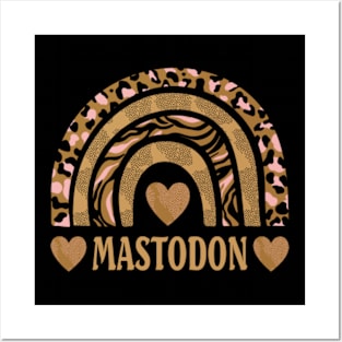 Mastodon Great Gift Classic Proud Name Christmas 70s 80s 90s Posters and Art